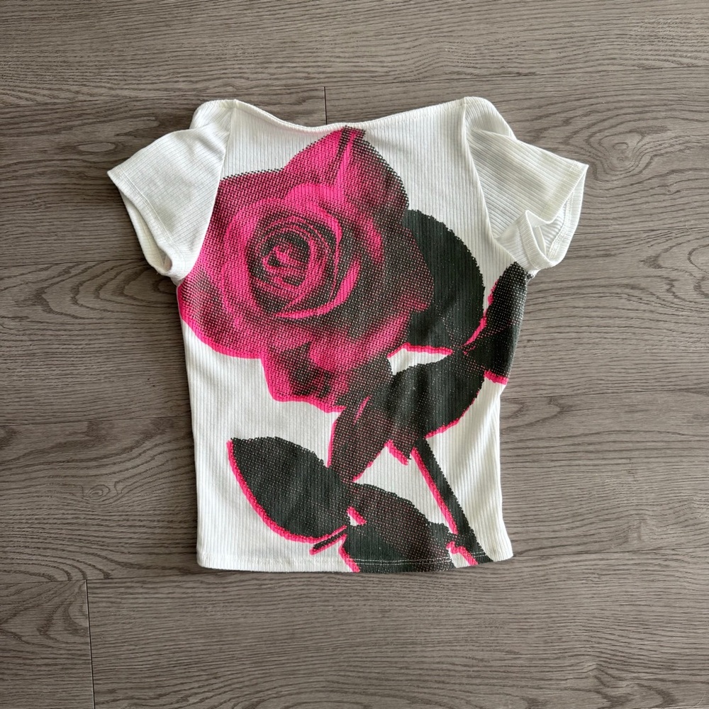 Urban Outfitters Rose Nadia Rose Low-Back Top